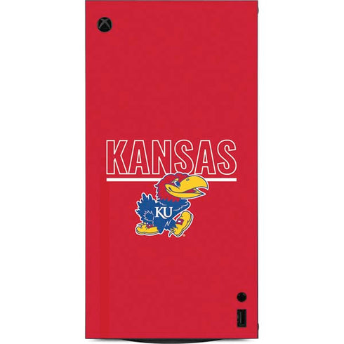 University of Kansas Jayhawks Established 1865 XBox Series X Digital Edition Console Skin